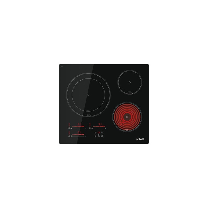 CATA TDM 6003 Negro Integrado 59 cm Sin placa de inducción 3 zona(s)