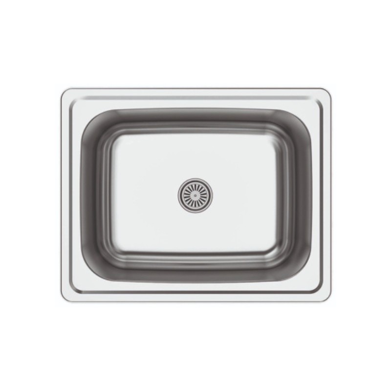 CATA CSS-1 Lavabo sobre-encimera Plaza Acero inoxidable