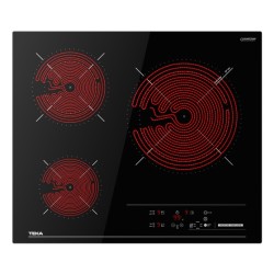 Teka TBC 63620 Negro Integrado 60 cm Cerámico 3 zona(s)