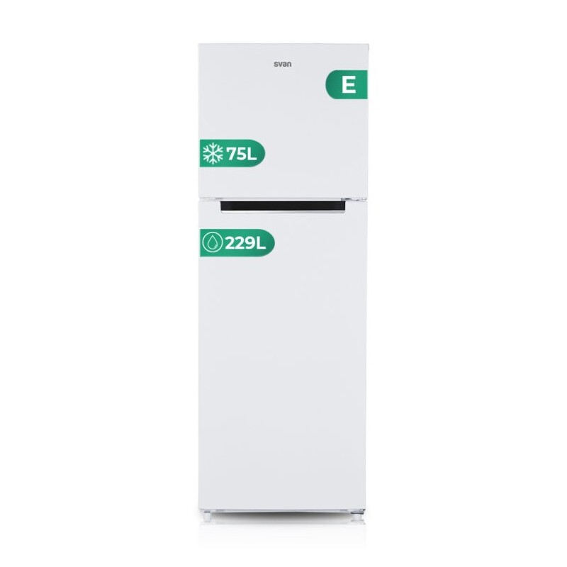 SVAN SF17601ENF nevera y congelador Independiente 334 L Blanco