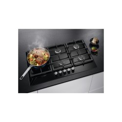 AEG HKB75820NB Negro Integrado 75 cm Encimera de gas 5 zona(s)