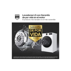LG Series 500 F2X50S8TLB lavadora Carga frontal 8 kg 1200 RPM Blanco