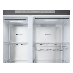 LG GSLE91MBAB nevera puerta lado a lado Independiente 623 L Acero inoxidable