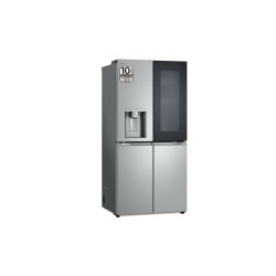 LG InstaView GMG861MBAE nevera puerta lado a lado Independiente 508 L Negro, Acero inoxidable