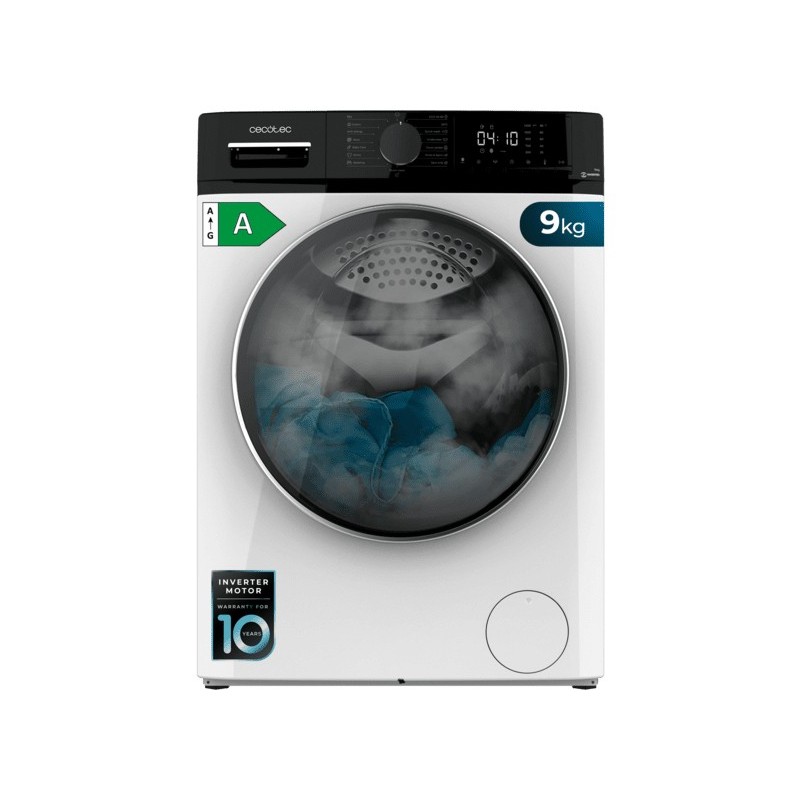 Cecotec Bolero DressCode 9610 lavadora Carga frontal 9 kg 1400 RPM Blanco