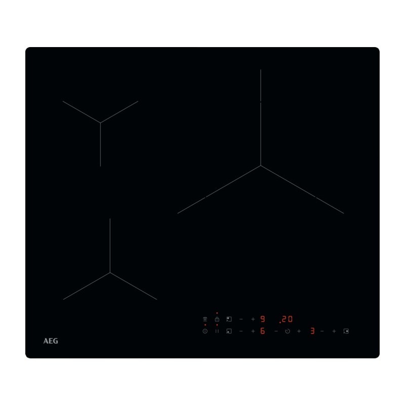 AEG TN63IV00CB Negro Integrado 60 cm Con placa de inducción 3 zona(s)