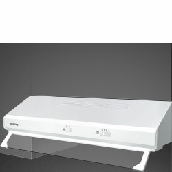 Smeg KSEC61BE3 campana Telescópica o extraplana Blanco 305 m³ h