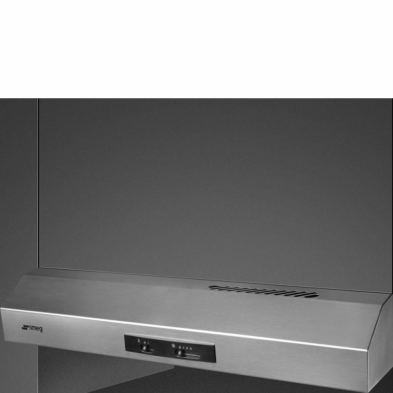Smeg KTE60E2 campana Telescópica o extraplana Acero inoxidable 282 m³ h