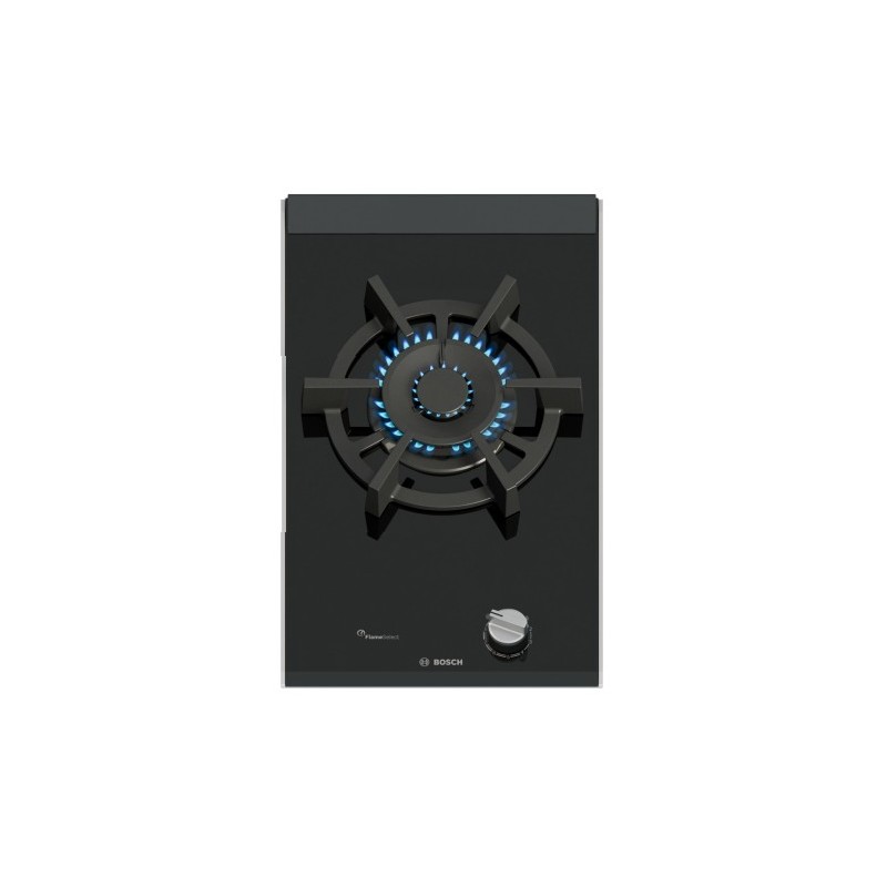 Bosch Serie 8 PRA3A6I10 hobs Negro Integrado 30 cm Encimera de gas 1 zona(s)