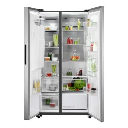 AEG ORX9V351DU nevera puerta lado a lado Independiente 572 L Acero inoxidable