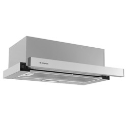 Aspes ACPE602AX campana Semintegrada (extraíble) Acero inoxidable 301 m³ h