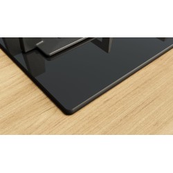 Bosch Serie 4 PNP6B6K40 hobs Negro Integrado 60 cm Encimera de gas 4 zona(s)