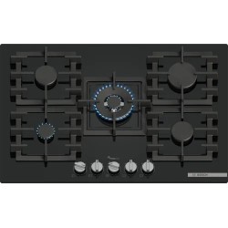 Bosch Serie 6 PPQ7A6I40 hobs Negro Integrado 75 cm Encimera de gas 5 zona(s)