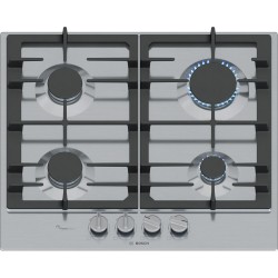 Bosch Serie 6 PCP6A5I90 hobs Acero inoxidable Integrado 60 cm Encimera de gas 4 zona(s)