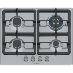 Bosch Serie 4 PGH6B5K90 hobs Acero inoxidable Integrado 60 cm Encimera de gas 4 zona(s)