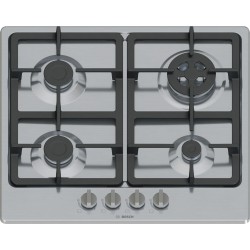 Bosch Serie 4 PGH6B5K90 hobs Acero inoxidable Integrado 60 cm Encimera de gas 4 zona(s)
