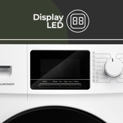 Aspes AL9403AIDV lavadora Carga frontal 9 kg 1400 RPM Blanco