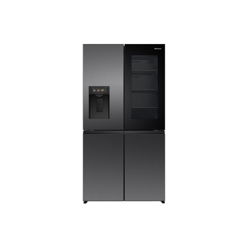 Hisense RQ600P7SKE nevera puerta lado a lado Independiente 615 L Negro