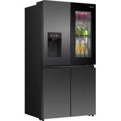 Hisense RQ600P7SKE nevera puerta lado a lado Independiente 615 L Negro