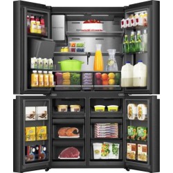 Hisense RQ600P7SKE nevera puerta lado a lado Independiente 615 L Negro