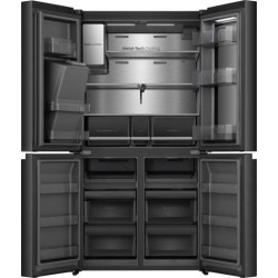 Hisense RQ600P7SKE nevera puerta lado a lado Independiente 615 L Negro