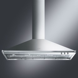 Smeg KD150XE campana De pared Acero inoxidable 820 m³ h