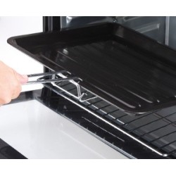 JATA HN916 horno tostador 16 L 1200 W Negro, Acero inoxidable Parrilla