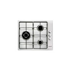 CATA GI 6021 X Negro, Acero inoxidable Integrado 60 cm Encimera de gas 3 zona(s)