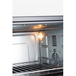 JATA HN945 horno 45 L Negro, Plata