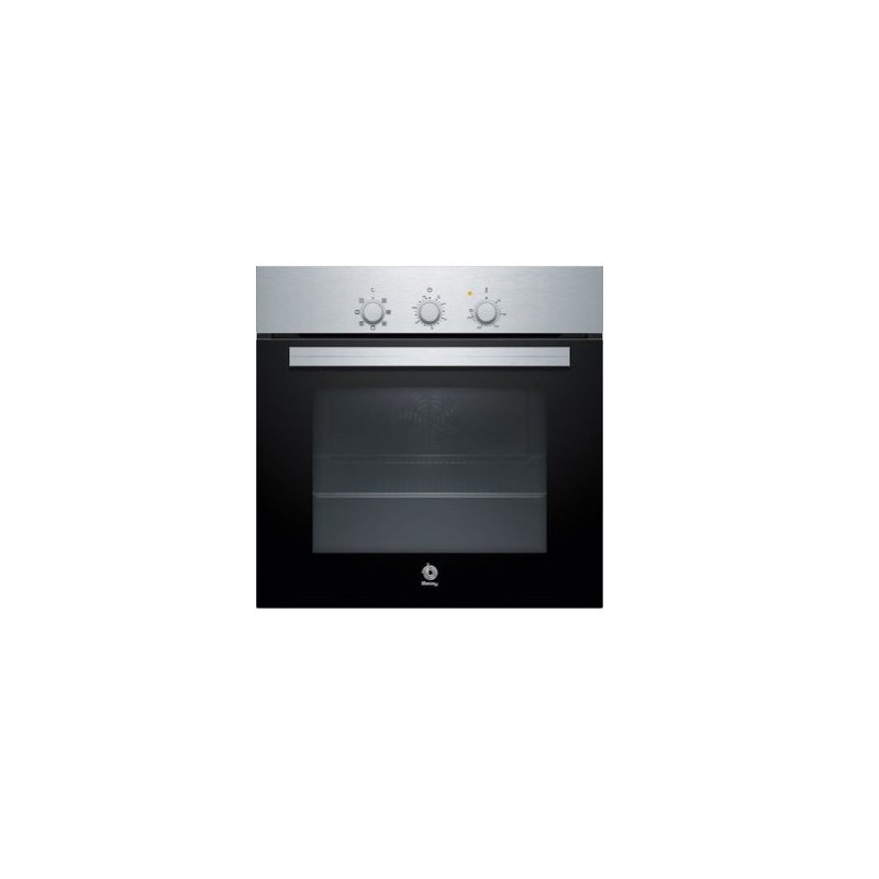 Balay 3HB2010X0 horno 66 L Negro, Acero inoxidable