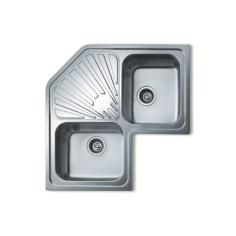 Teka Angular 2C Lavabo sobre-encimera Esquina Metal