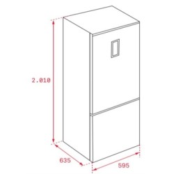 Teka NFL 430 S WH Independiente 330 L Blanco