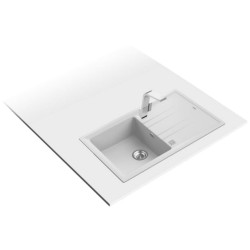 Teka Stone 50 B-TG 1C 1E Fregadero empotrado Rectangular