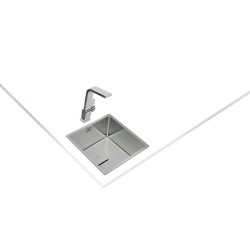 Teka 115000014 fregadero Fregadero empotrado Plaza Acero inoxidable
