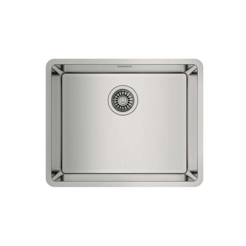 Teka BELinea RS15 50.40 Fregadero encastrado bajo encimera Rectangular Acero inoxidable