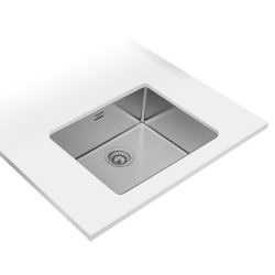 Teka BELinea RS15 50.40 Fregadero encastrado bajo encimera Rectangular Acero inoxidable