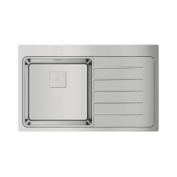 Teka Zenit RS15 1C 1E 86 Fregadero empotrado Rectangular Acero inoxidable