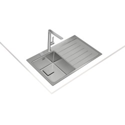 Teka Zenit RS15 1C 1E 86 Fregadero empotrado Rectangular Acero inoxidable