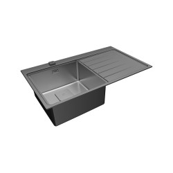 Teka Zenit RS15 1C 1E 86 Fregadero empotrado Rectangular Acero inoxidable