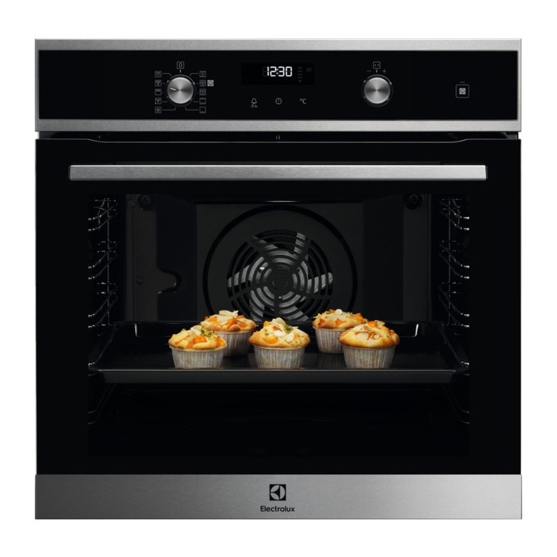 Electrolux EOD6P71X 72 L 3490 W Negro, Acero inoxidable