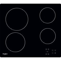 Whirlpool AKT 8090 NE Negro Integrado 60 cm Cerámico 4 zona(s)