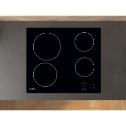 Whirlpool AKT 8090 NE Negro Integrado 60 cm Cerámico 4 zona(s)