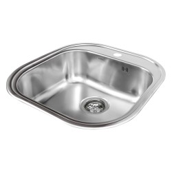 CATA CS-1 Lavabo sobre-encimera Rectangular Acero inoxidable