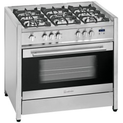 Meireles G 110 X cocina Cocina independiente Gas Encimera de gas Acero inoxidable