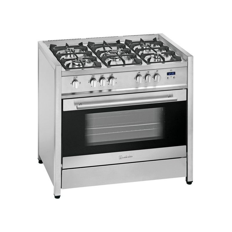 Meireles G 110 X cocina Cocina independiente Gas Encimera de gas Acero inoxidable