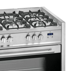 Meireles G 110 X cocina Cocina independiente Gas Encimera de gas Acero inoxidable