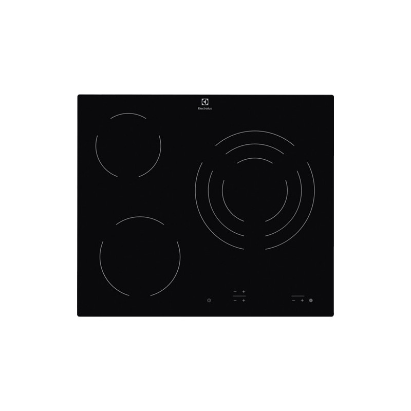 Electrolux EHF6232IOK Negro Integrado Cerámico 3 zona(s)