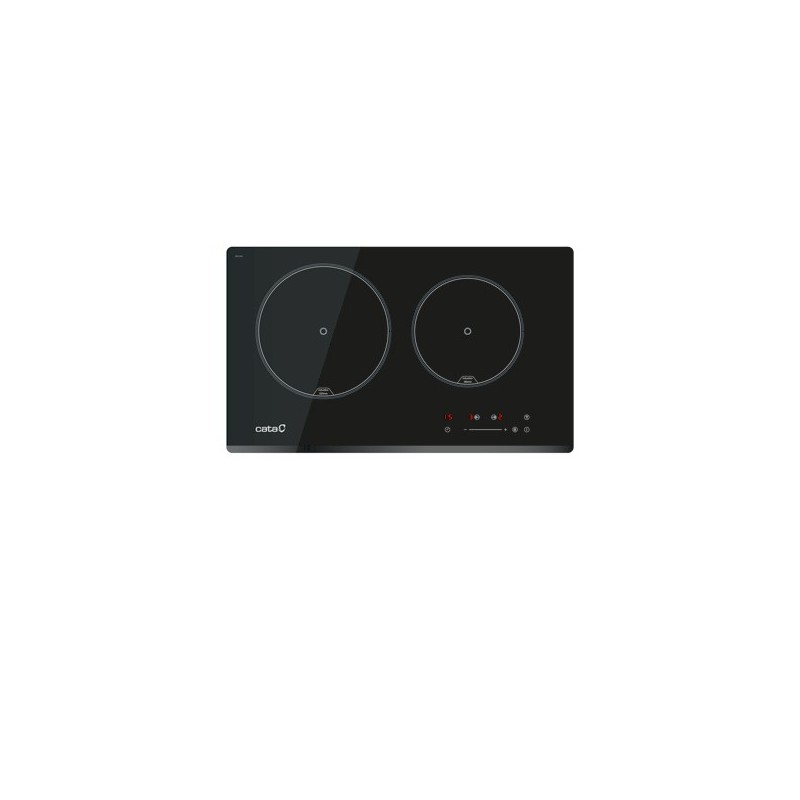 CATA IB2 PLUS BK Negro Integrado 59 cm Con placa de inducción 2 zona(s)
