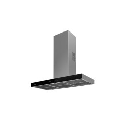 Teka DLH 985 T De pared Negro, Acero inoxidable 740 m³ h