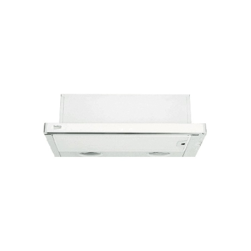 Beko CTB 6407 X Telescópica o extraplana Blanco 310 m³ h